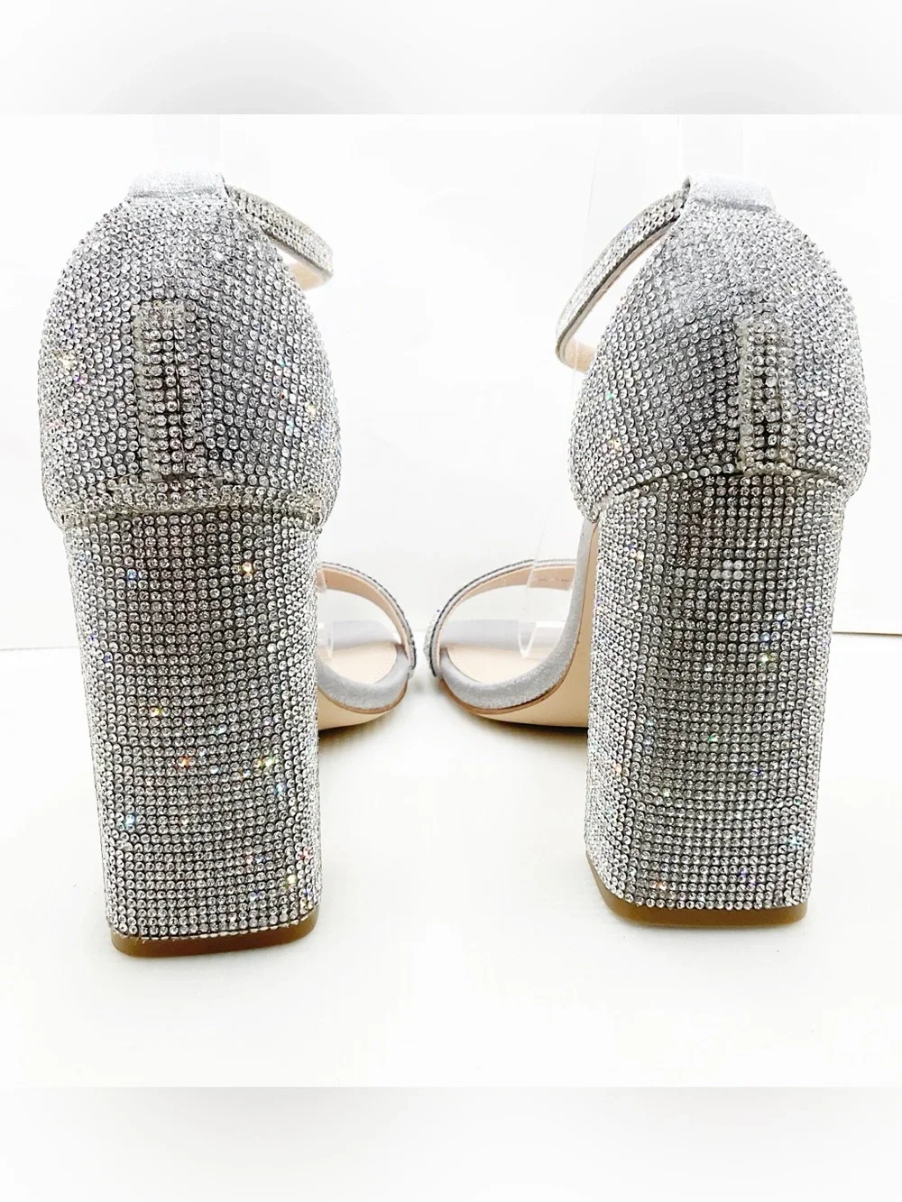 🆕{Steve Madden} TIAA Rhinestone Sandals
